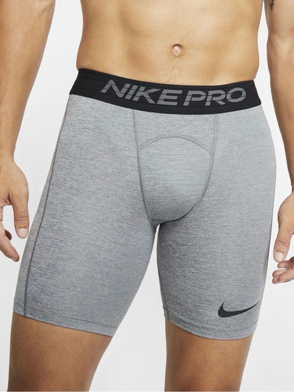 Nike Grey Pro Compression Briefs